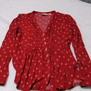 Red anchor shirt